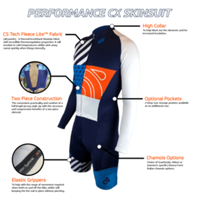 PERFORMANCE Cyclocross Skinsuit - Pocket