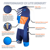 PERFORMANCE Cyclocross Lite Skinsuit - Pocket