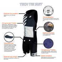 TECH Tri Suit - With Name Personalisation