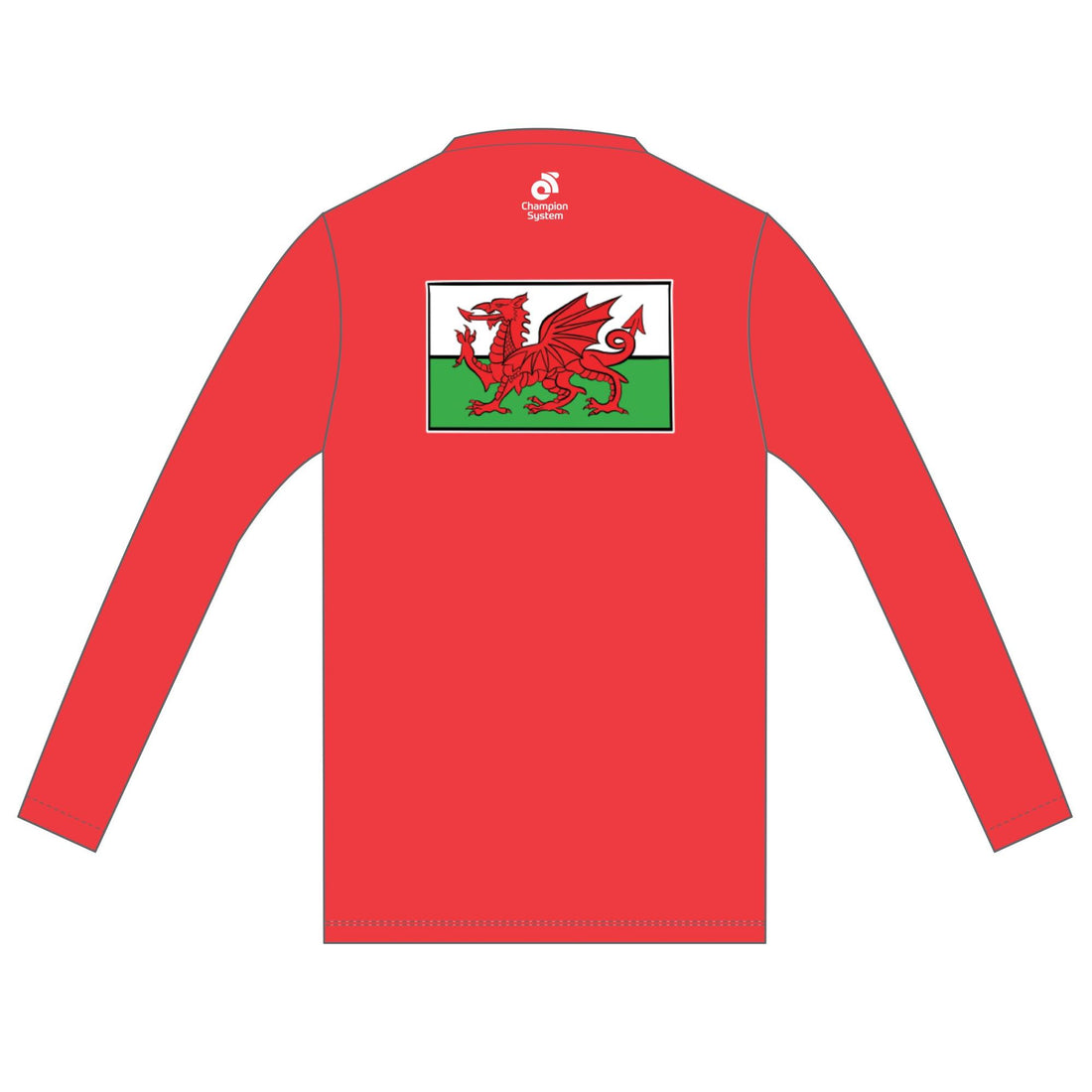 Performance Training Top Long Sleeve (Welsh Flag)