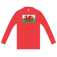 Performance Training Top Long Sleeve (Welsh Flag)