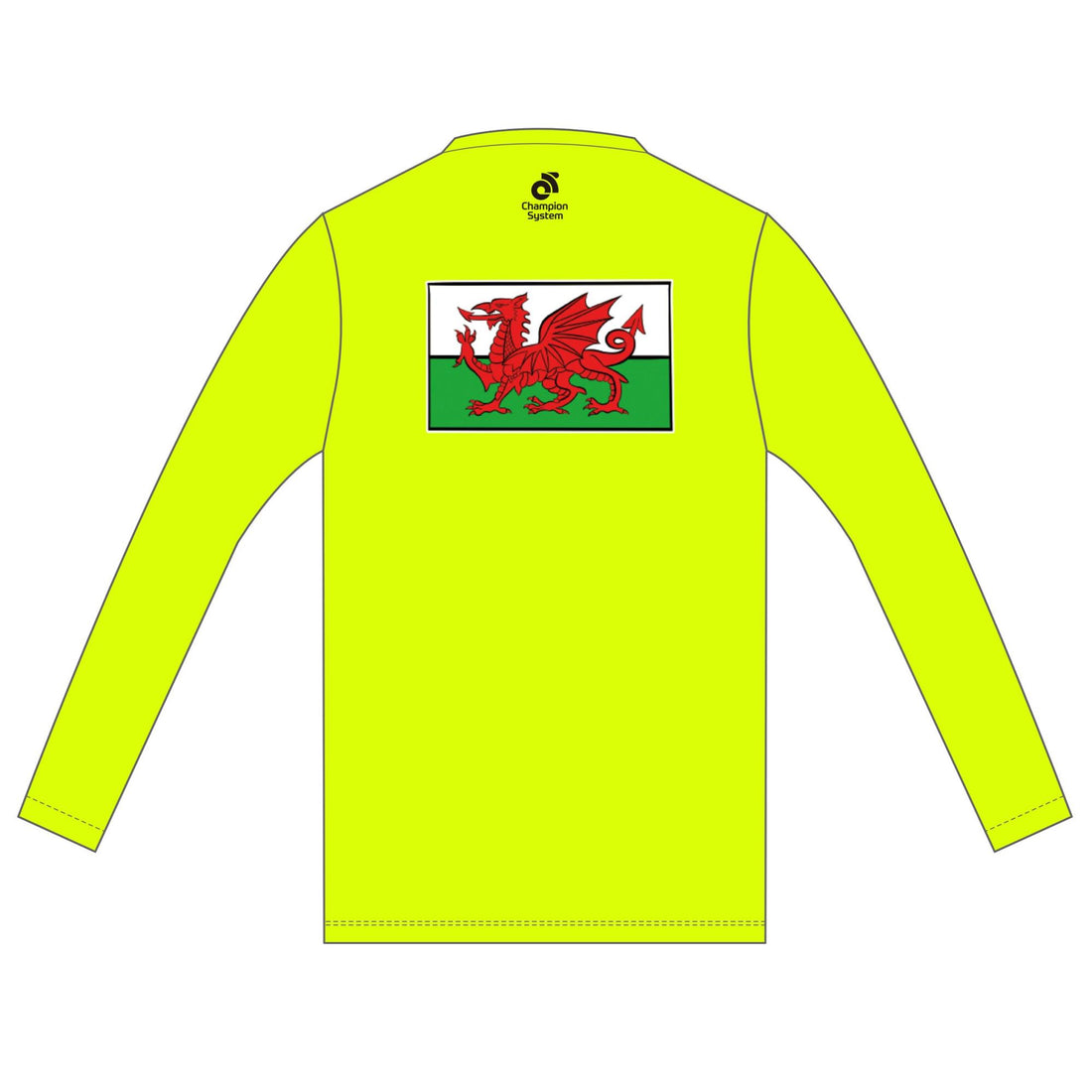 Performance Training Top Long Sleeve (Welsh Flag)