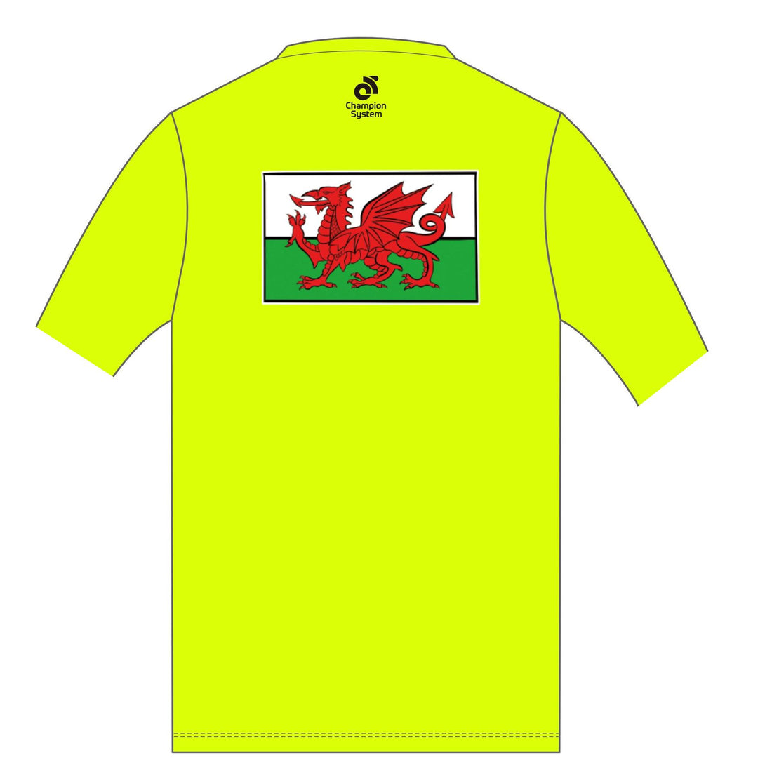 Performance Training Top Short Sleeve (Welsh Flag)