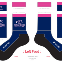 Sublimated Sock 4 Inch Cuff