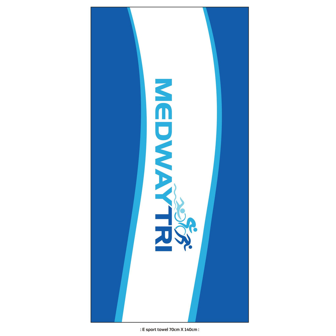 PERFORMANCE E sport towel 70cm X 140cm