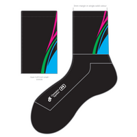 Sublimated Sock 6 Inch