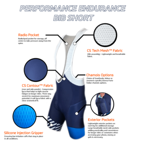 PERFORMANCE Endurance Bib Shorts