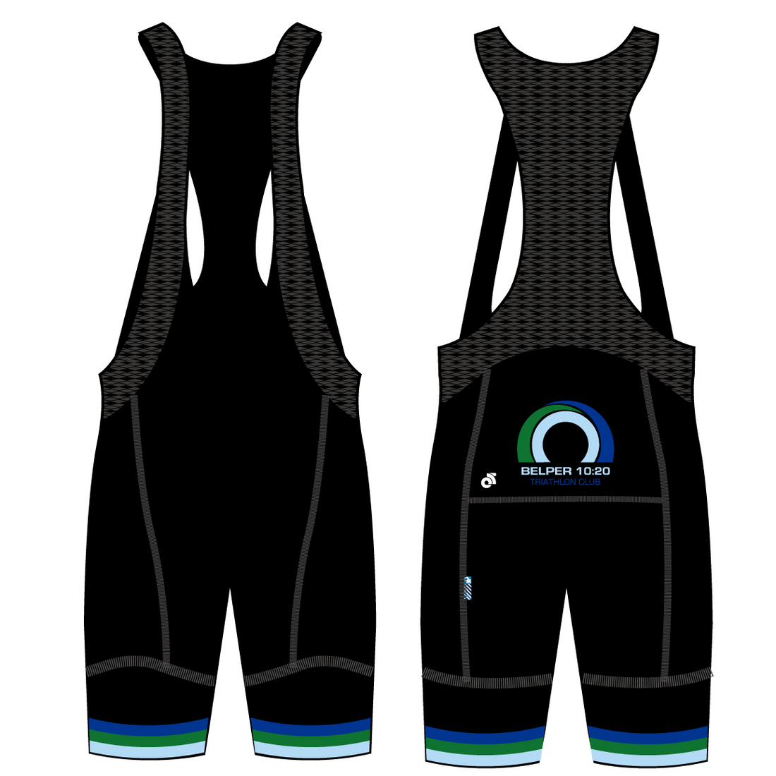 PERFORMANCE Premium Pre Dyed Bib Short - Semi Custom