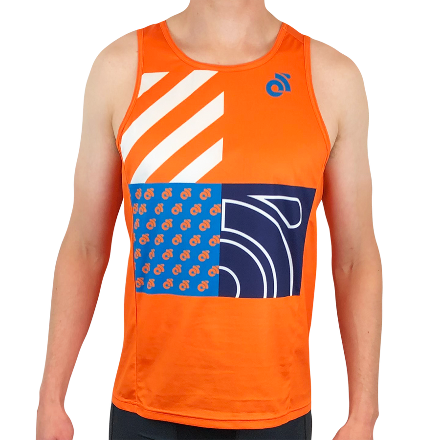 Performance Lite Run Singlet  (Welsh Flag)