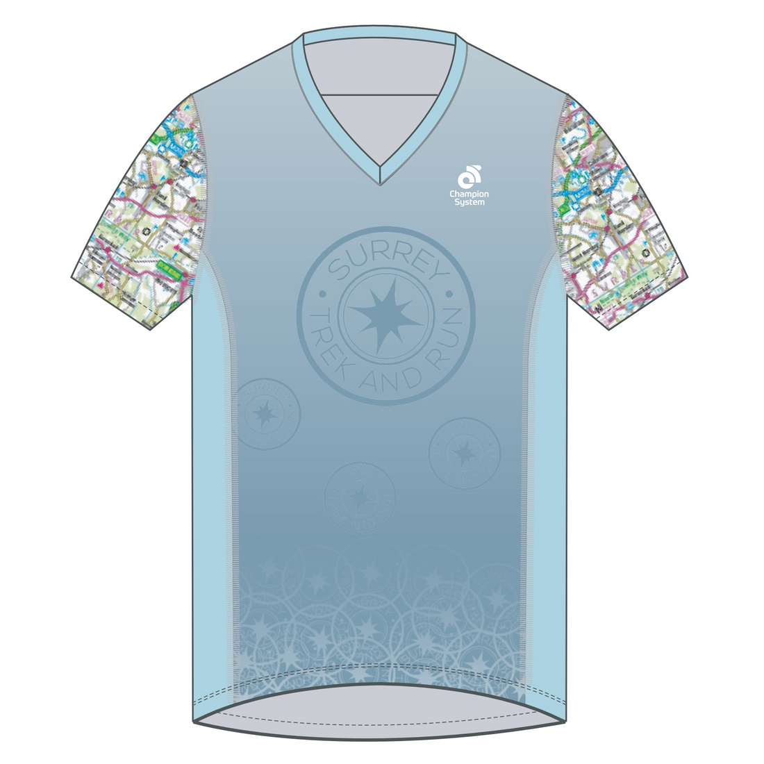 Apex Men's Run Top V-Neck