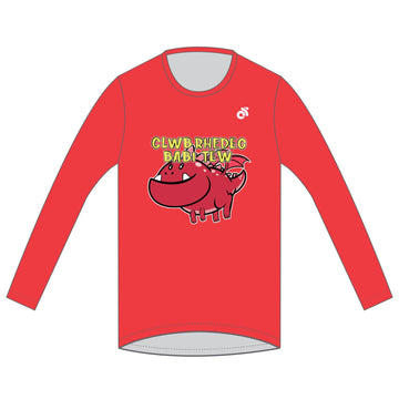 Performance Training Top Long Sleeve (Welsh Flag)