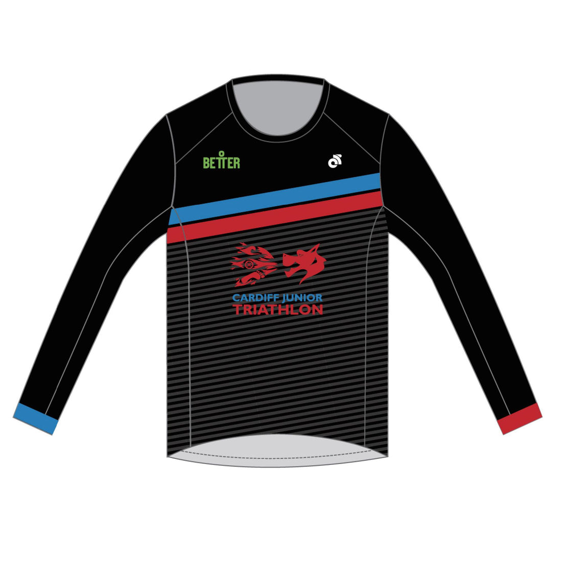 TECH+ Children's Long Sleeve Run Top