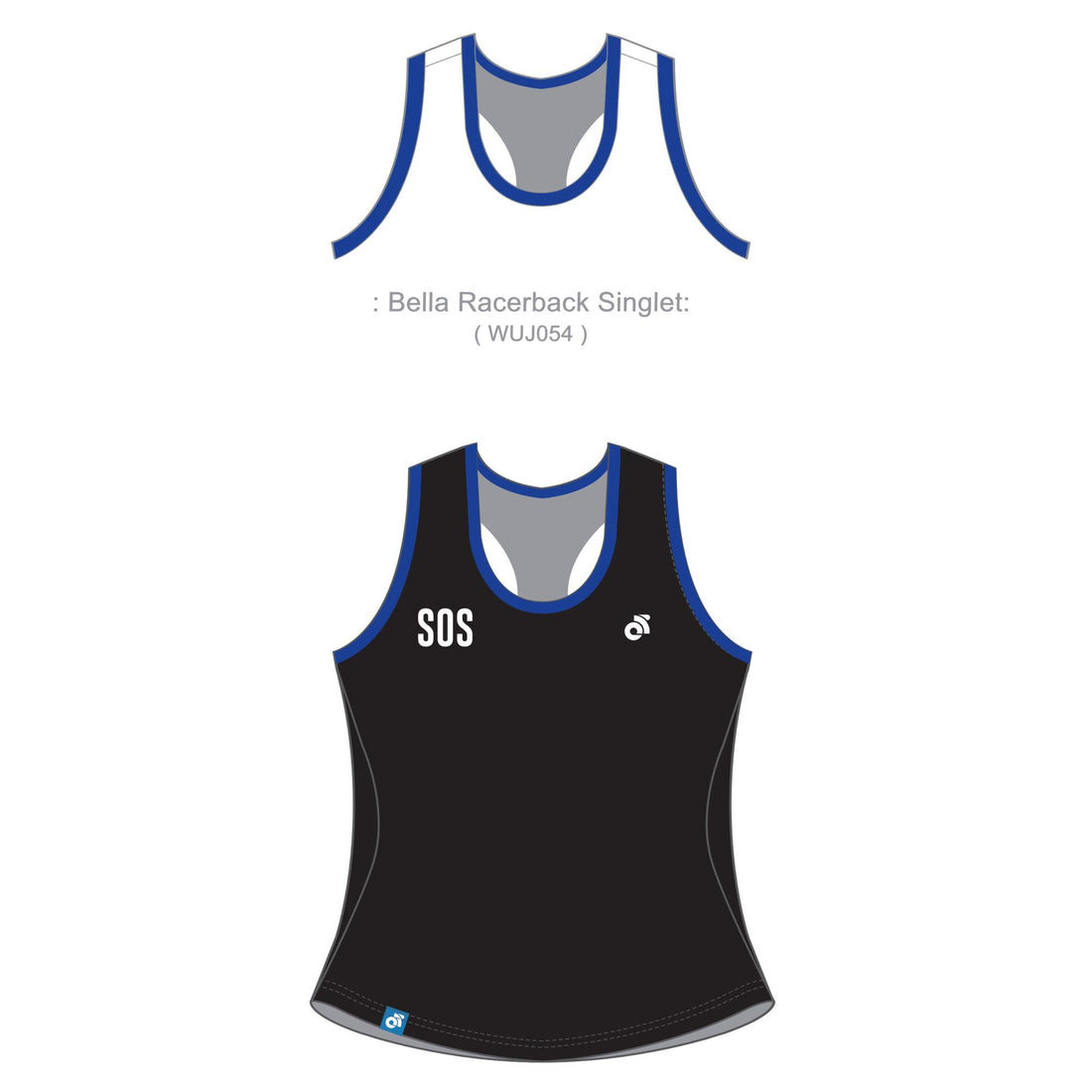 Bella Racerback Singlet