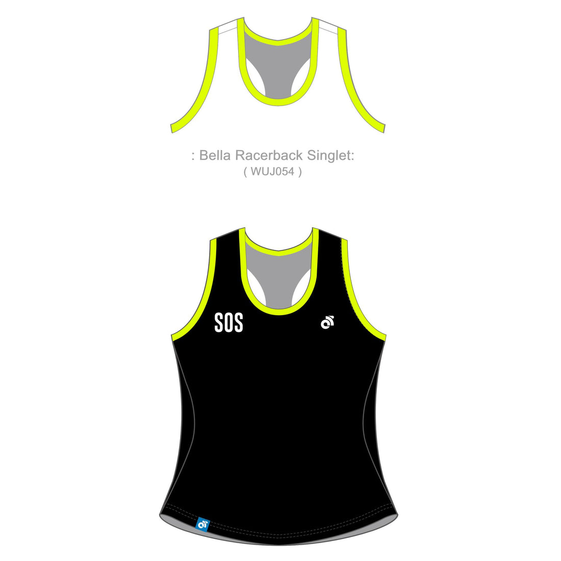 Bella Racerback Singlet