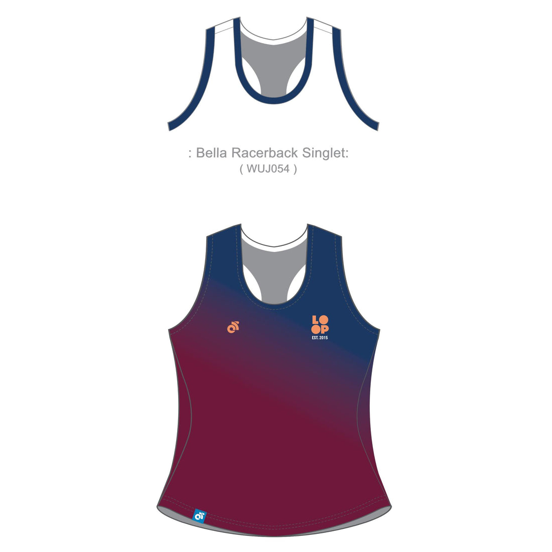 Bella Racerback Singlet