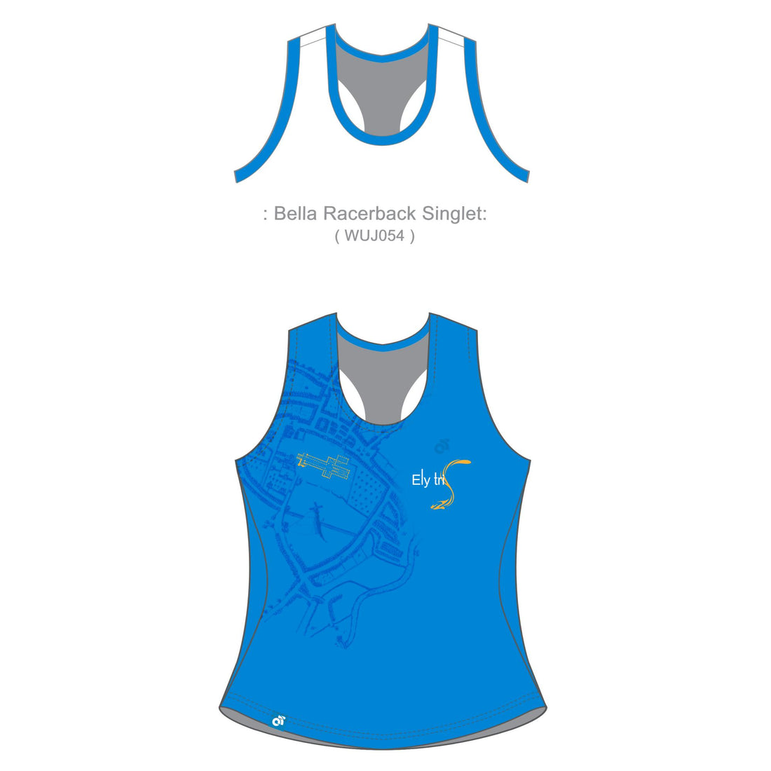 Bella Racerback Singlet
