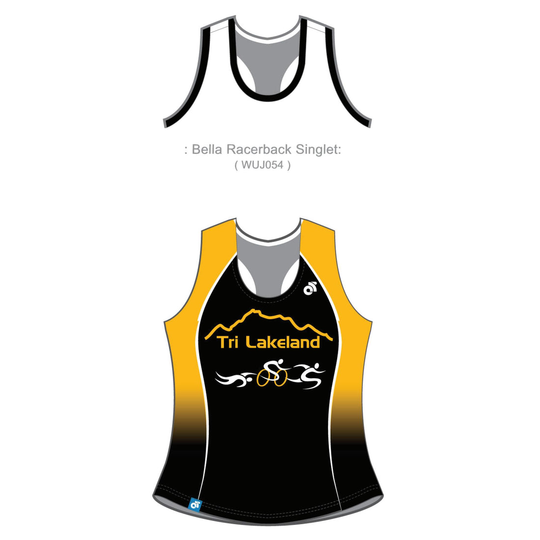 Bella Racerback Singlet