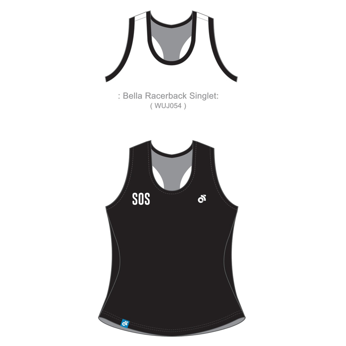 Bella Racerback Singlet