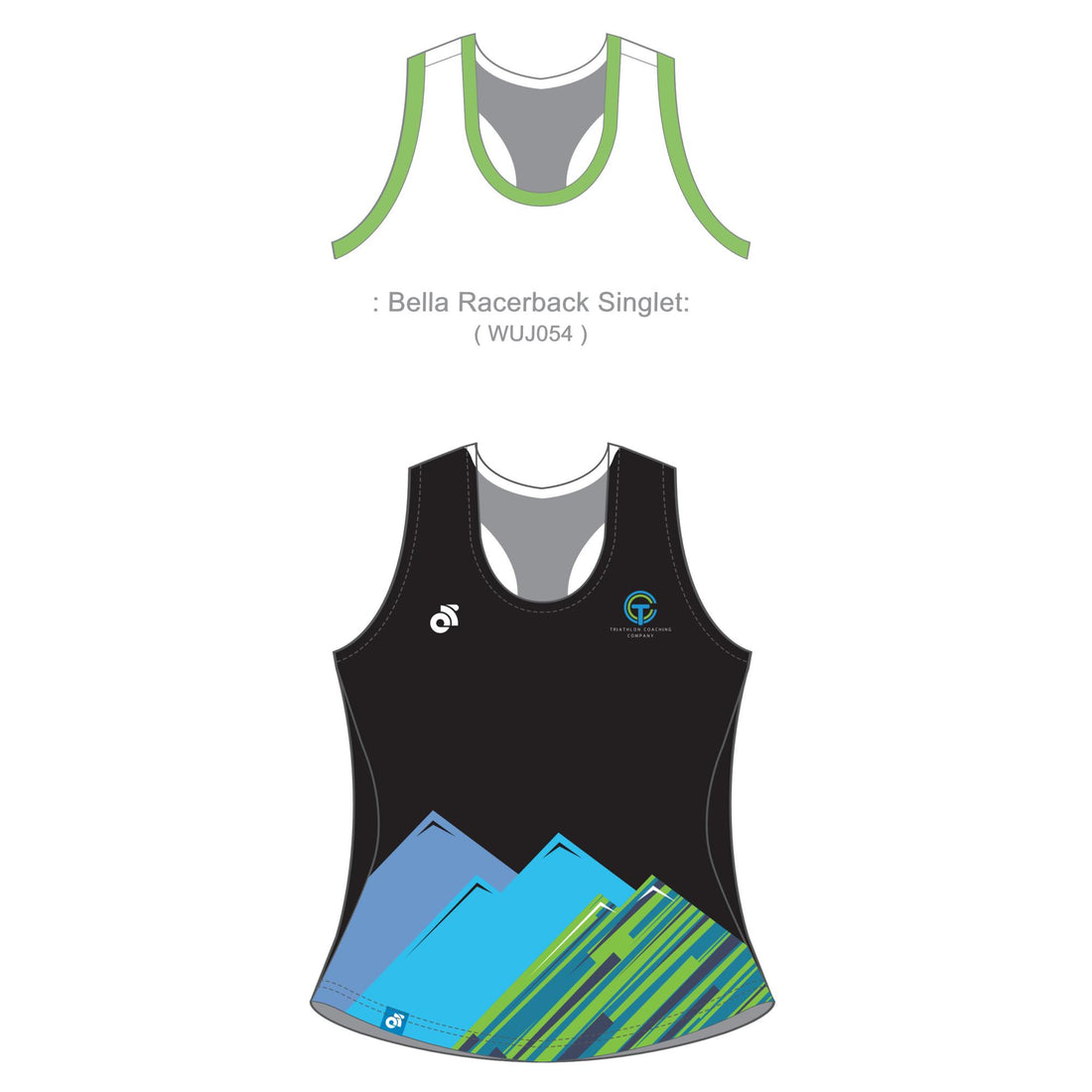 Bella Racerback Singlet
