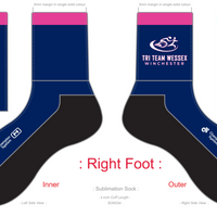Sublimated Sock 4 Inch Cuff