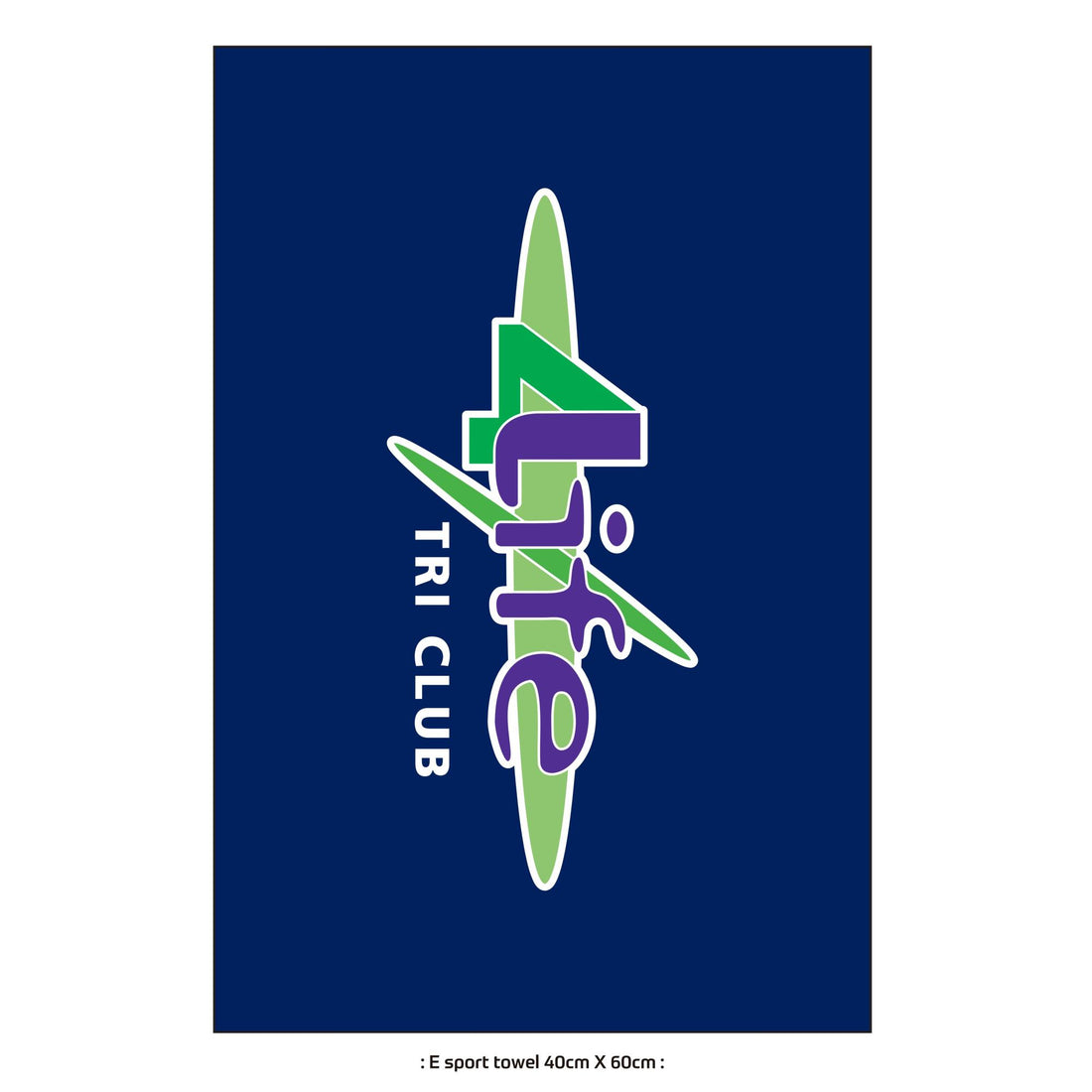 PERFORMANCE E sport towel 40cm X 60cm
