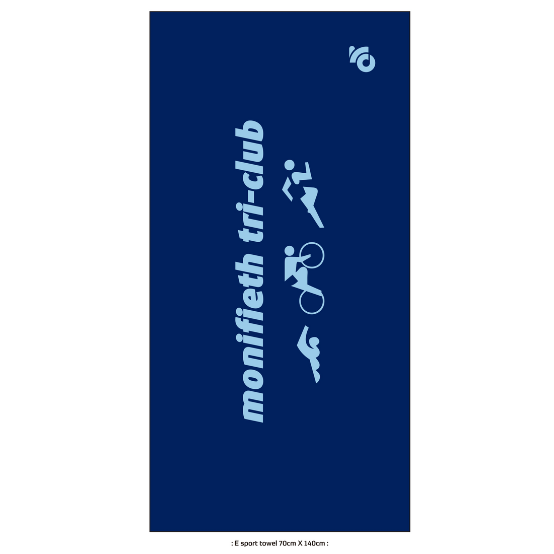 PERFORMANCE E sport towel 70cm X 140cm