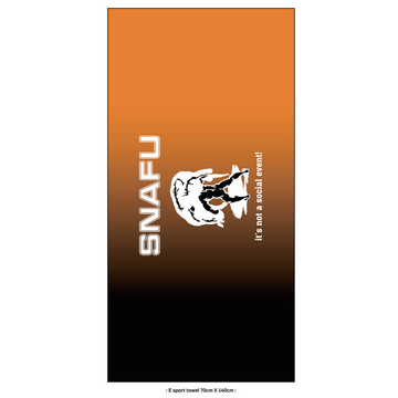 PERFORMANCE E sport towel 70cm X 140cm