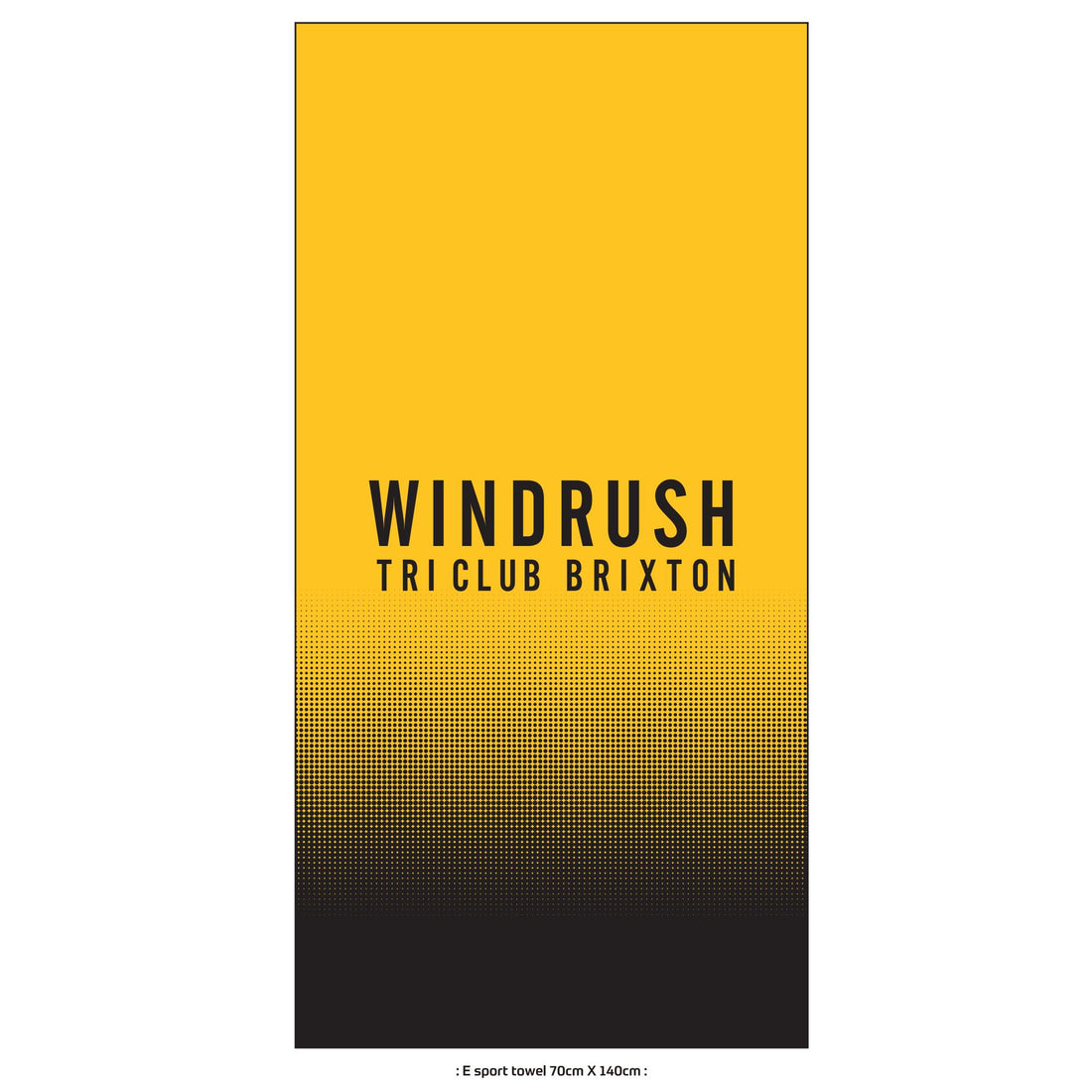 PERFORMANCE E sport towel 70cm X 140cm