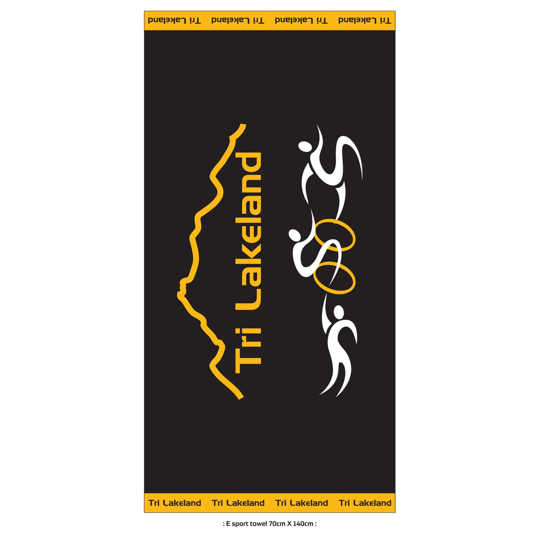 PERFORMANCE E sport towel 70cm X 140cm