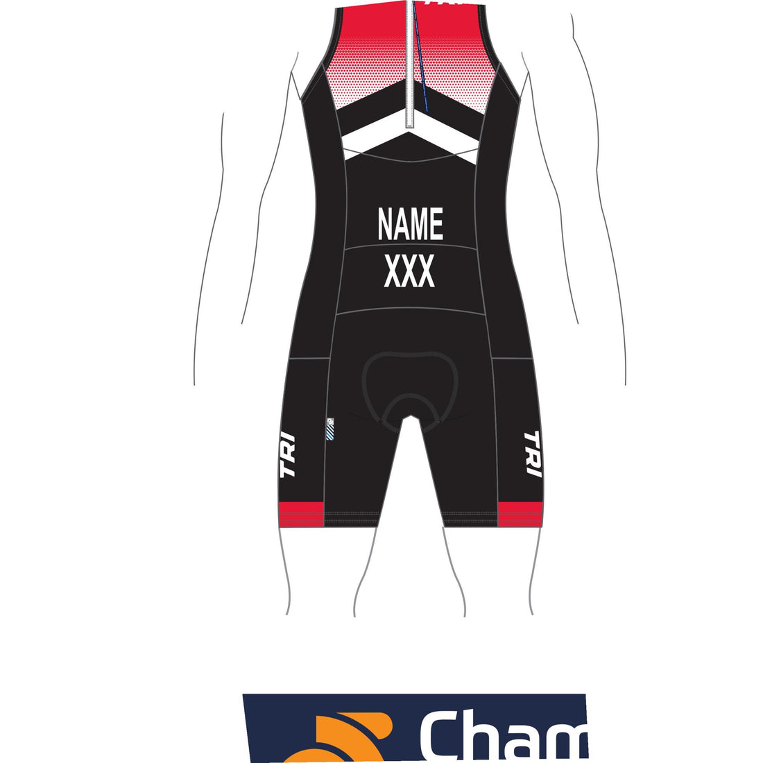 TECH Tri Suit - With Name Personalisation