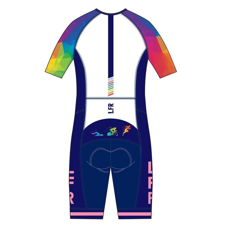 PERFORMANCE Aero Short Sleeve Tri Suit (Short Body)