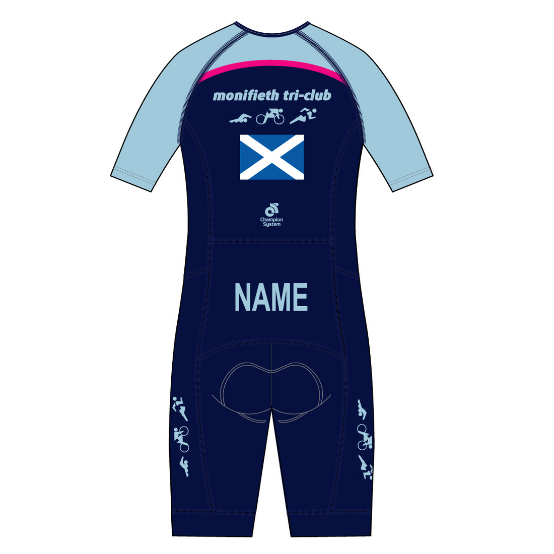 PERFORMANCE Aero Short Sleeve Tri Suit