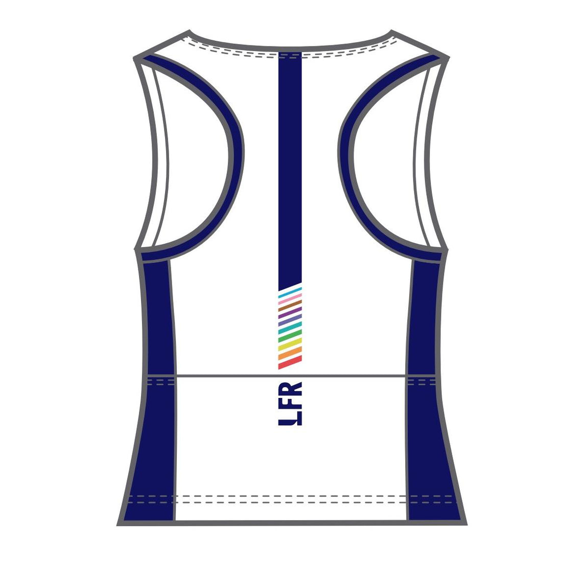PERFORMANCE+ Velocity Tri  Top (Long Pattern)