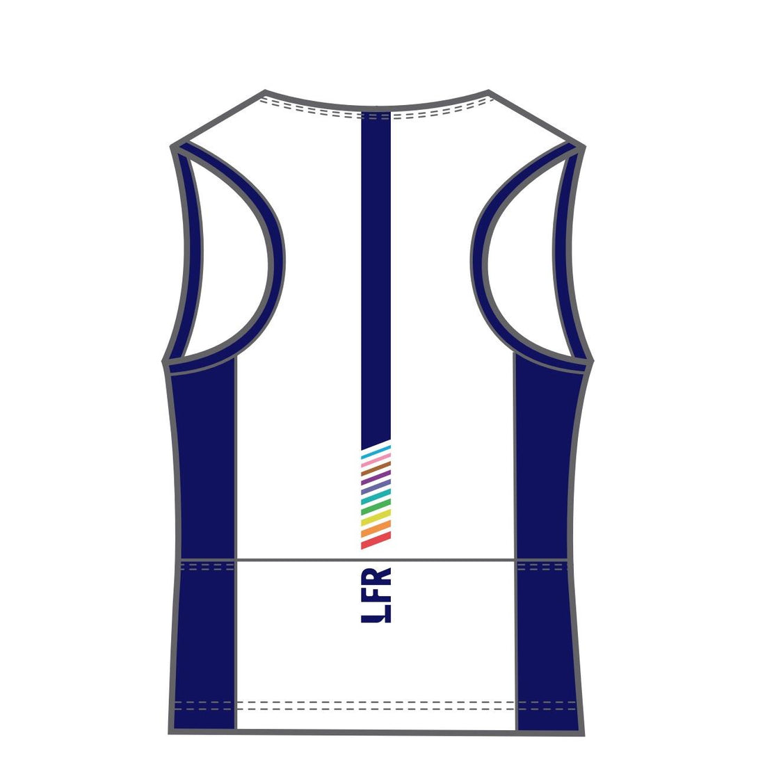 PERFORMANCE+ Velocity Tri  Top (Long Pattern)