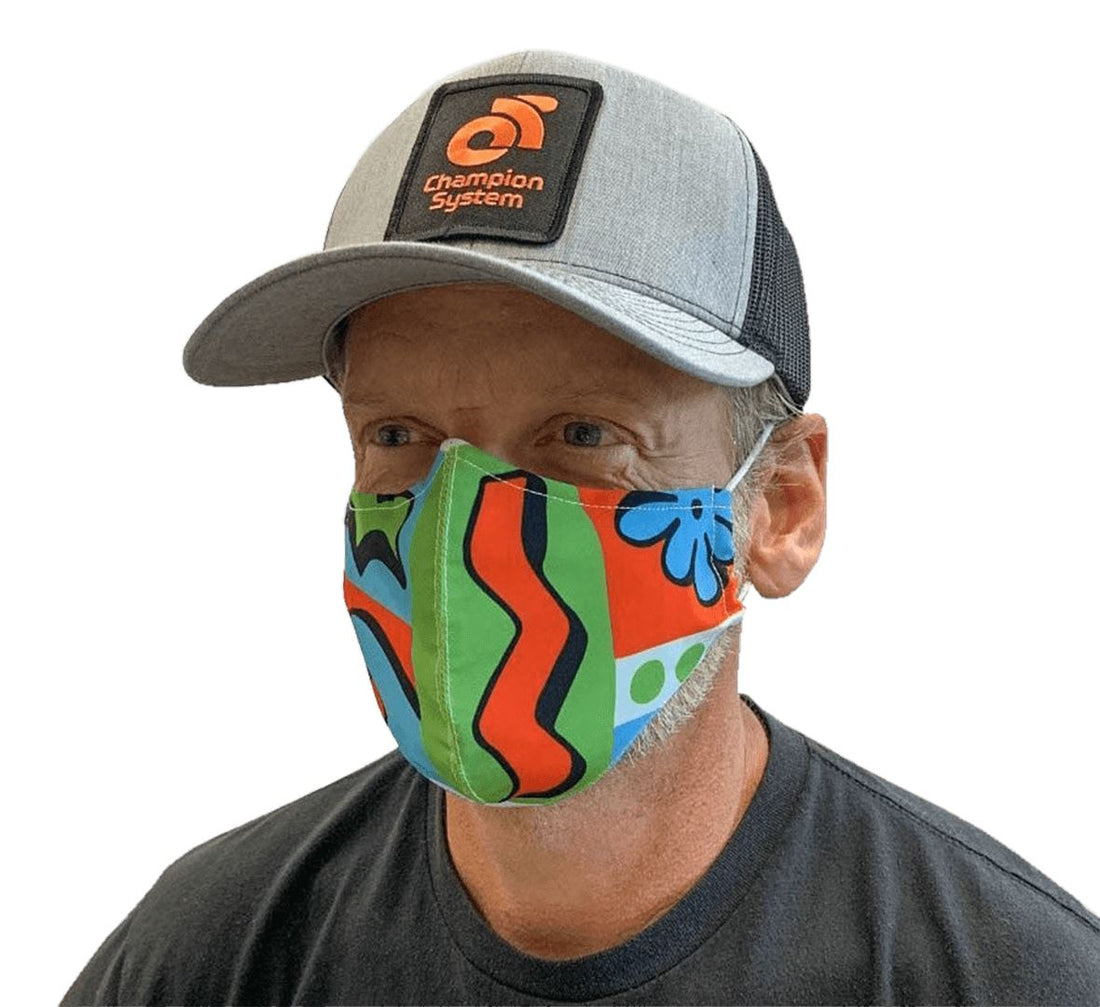 CONTOUR PREMIUM Face Mask - custom (water repellent) Mask ChampSys