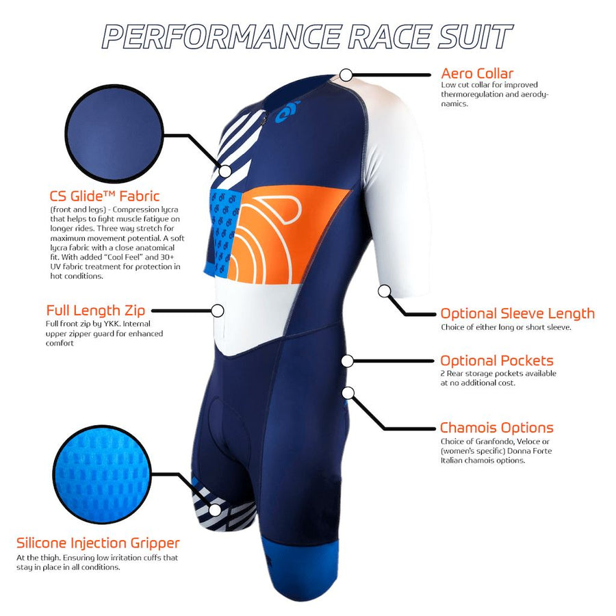 Short Sleeve PERFORMANCE Race Suit Champion System UK