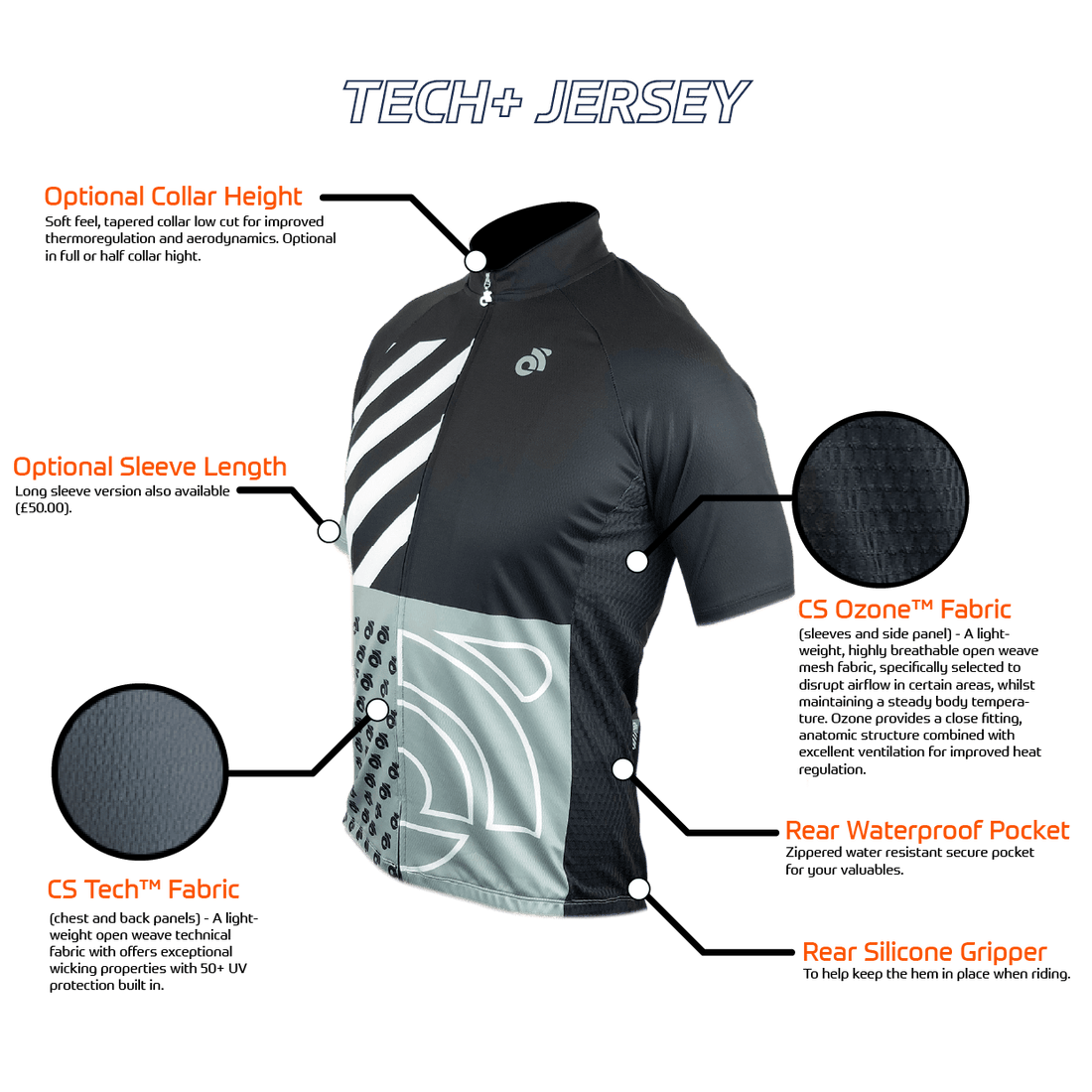 TECH+ Jersey Long Sleeve