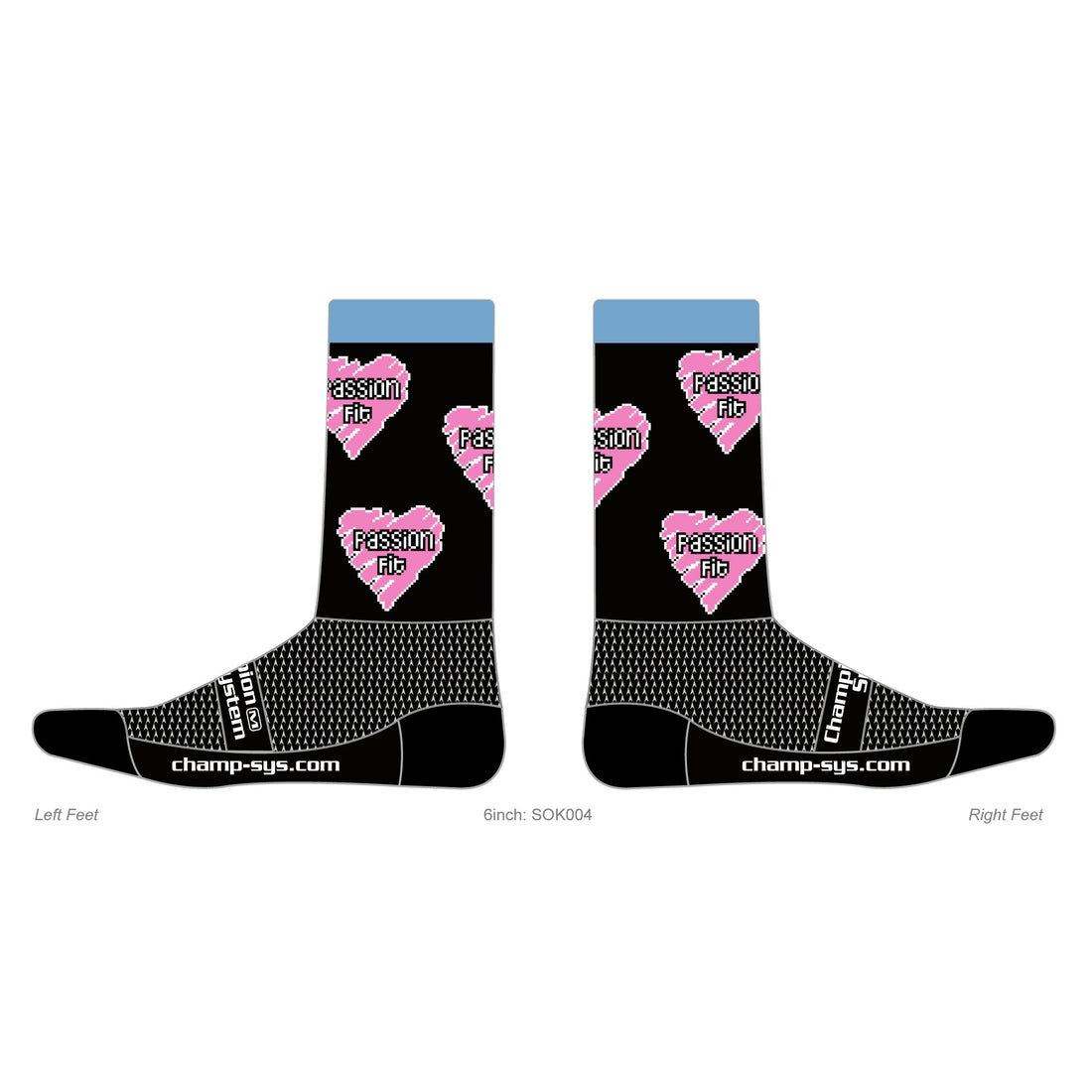 Knit Socks (Super Cuff 6") Champion System UK
