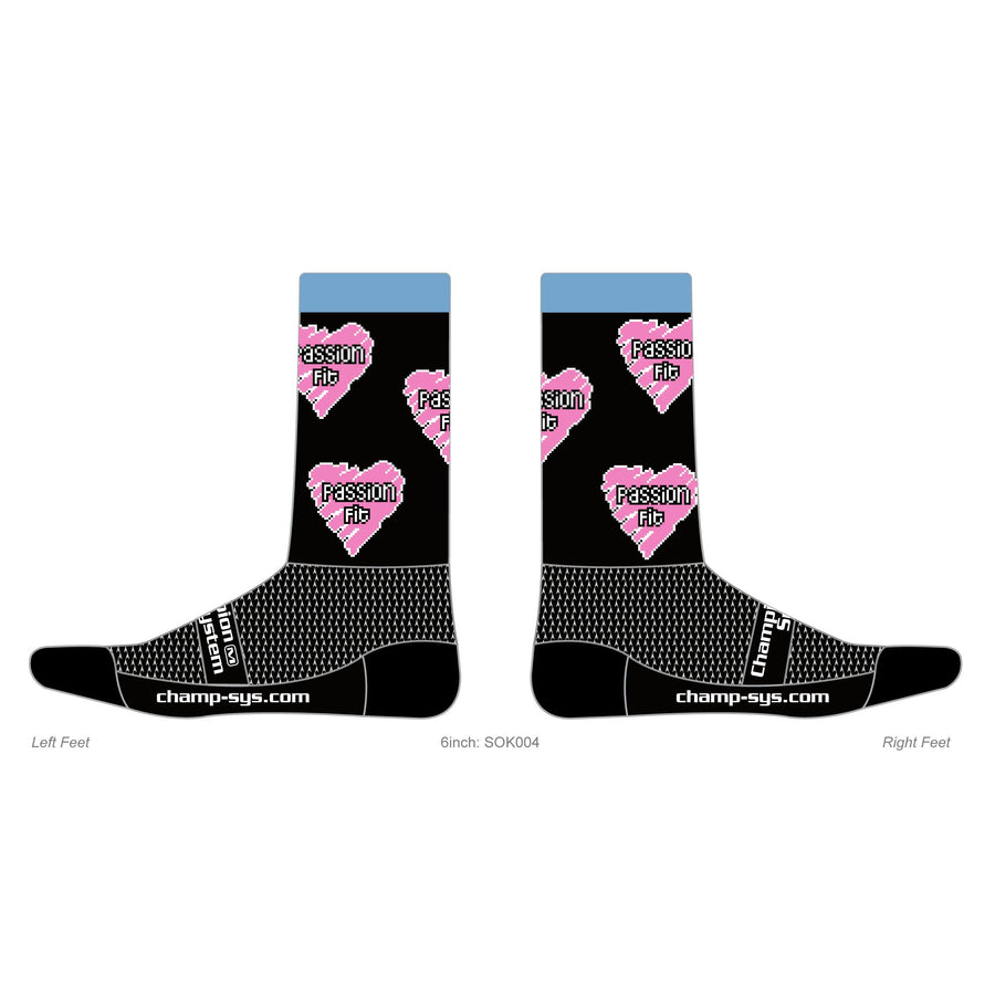 Knit Socks (Super Cuff 6") Champion System UK
