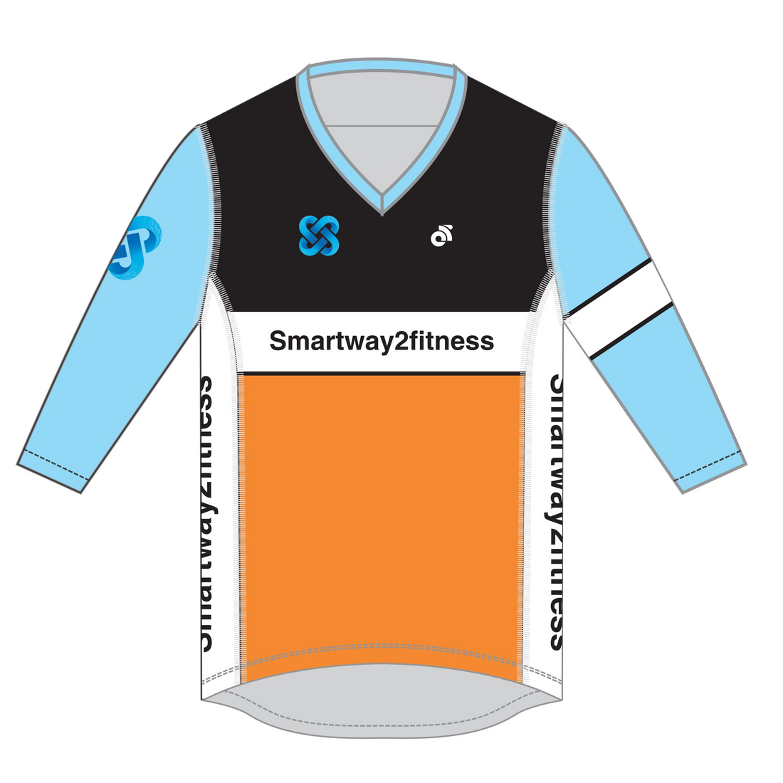 3/4 Sleeve Trail Jersey